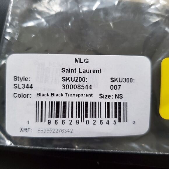 SAINT LAURENT Men's SL344 56mm Optical Frames - Picture 9 of 10